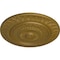 Ekena Millwork Christopher Ceiling Medallion, Hand-Painted Gold, 26 5/8"OD x 2 1/4"P CM26CSGLS - alternate 2